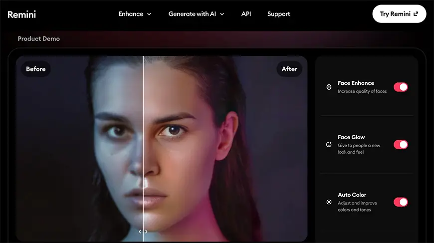 AI Photo Enhancer App