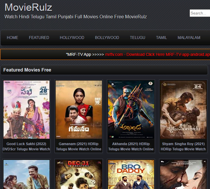 Exploring Movierulz Online Movie Streaming Platform